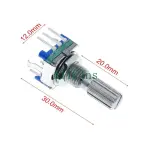 EC11 Rotary Encoder Audio Digital Potentiometer with Switch Handle 20mm EC11 Switch