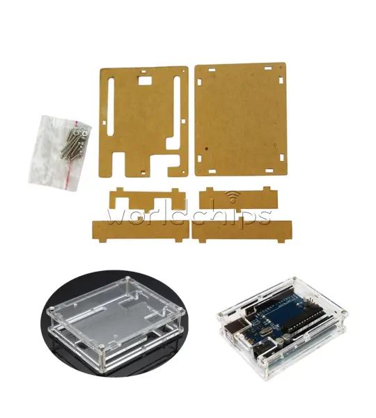 Transparent Acrylic Case Shell For arduino uno r3