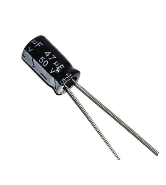 47Uf 50V Electrolytic Capacitor